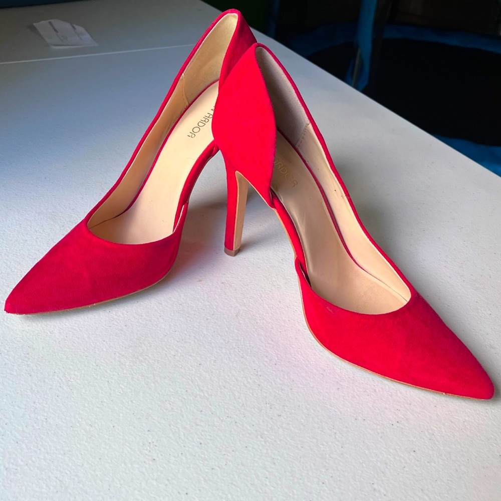 JENN ARDOR Red Stiletto High Heels